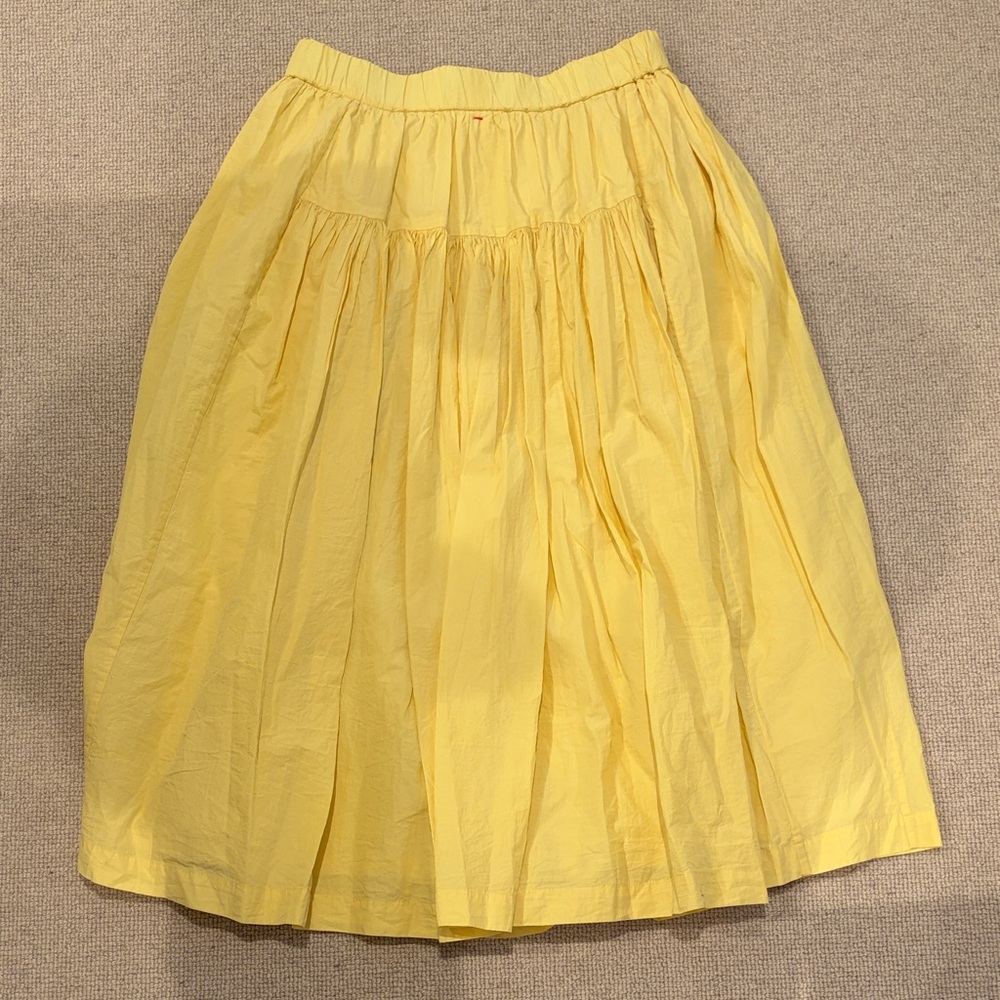 Casey Casey Yellow Skirt, sz M - Picture 4 of 4